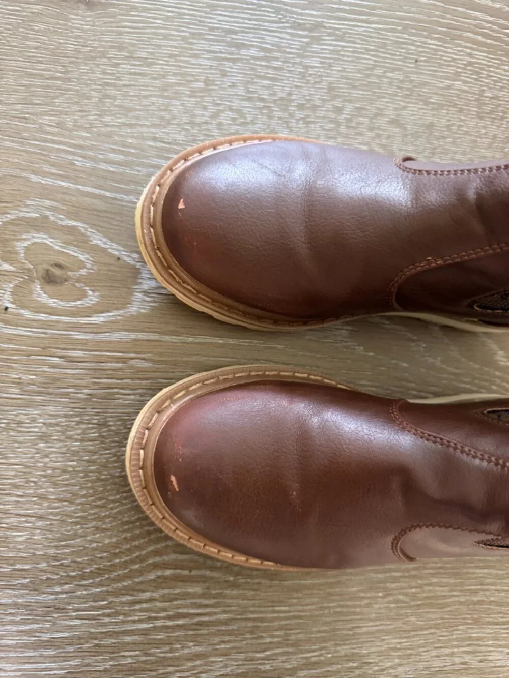 Boys Deer Stags Kids Brown Jameson Jr. boot shoes size 1